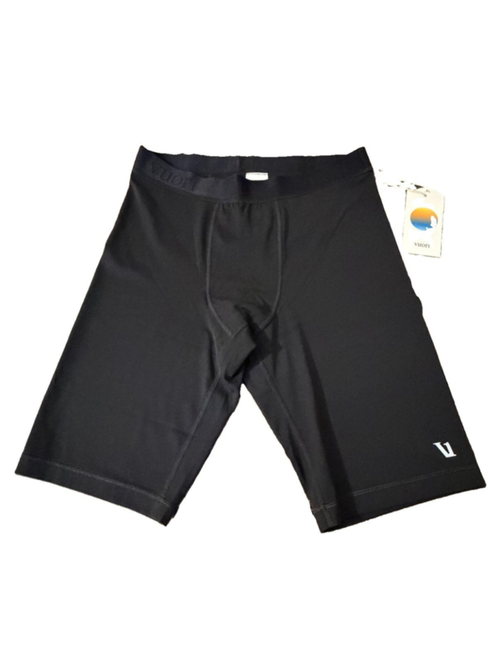 VUORI DURATION TRAIN SHORT 9” BLACK COLOR SIZE LARGE